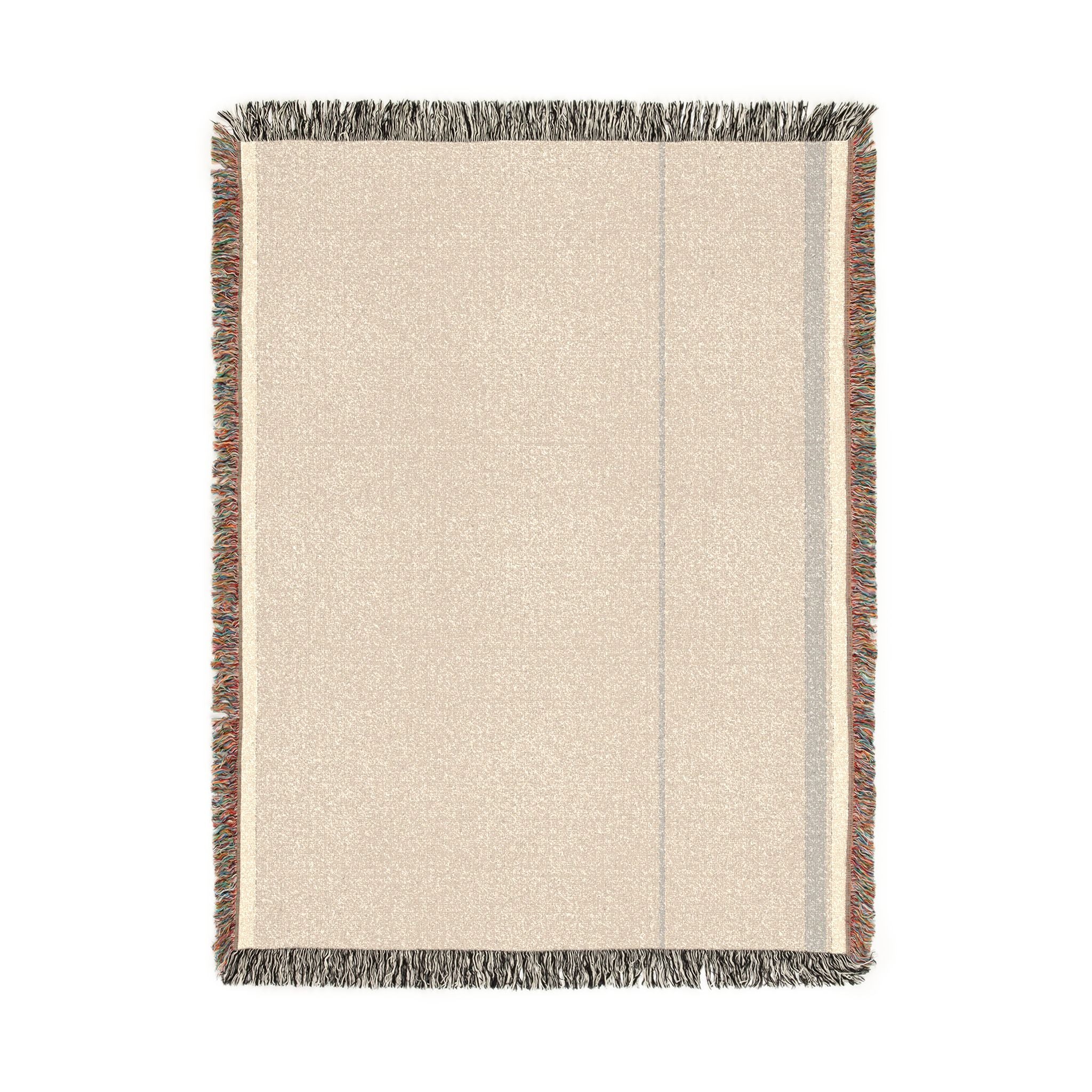 Quiet Throw — Sand · Oat · Stone