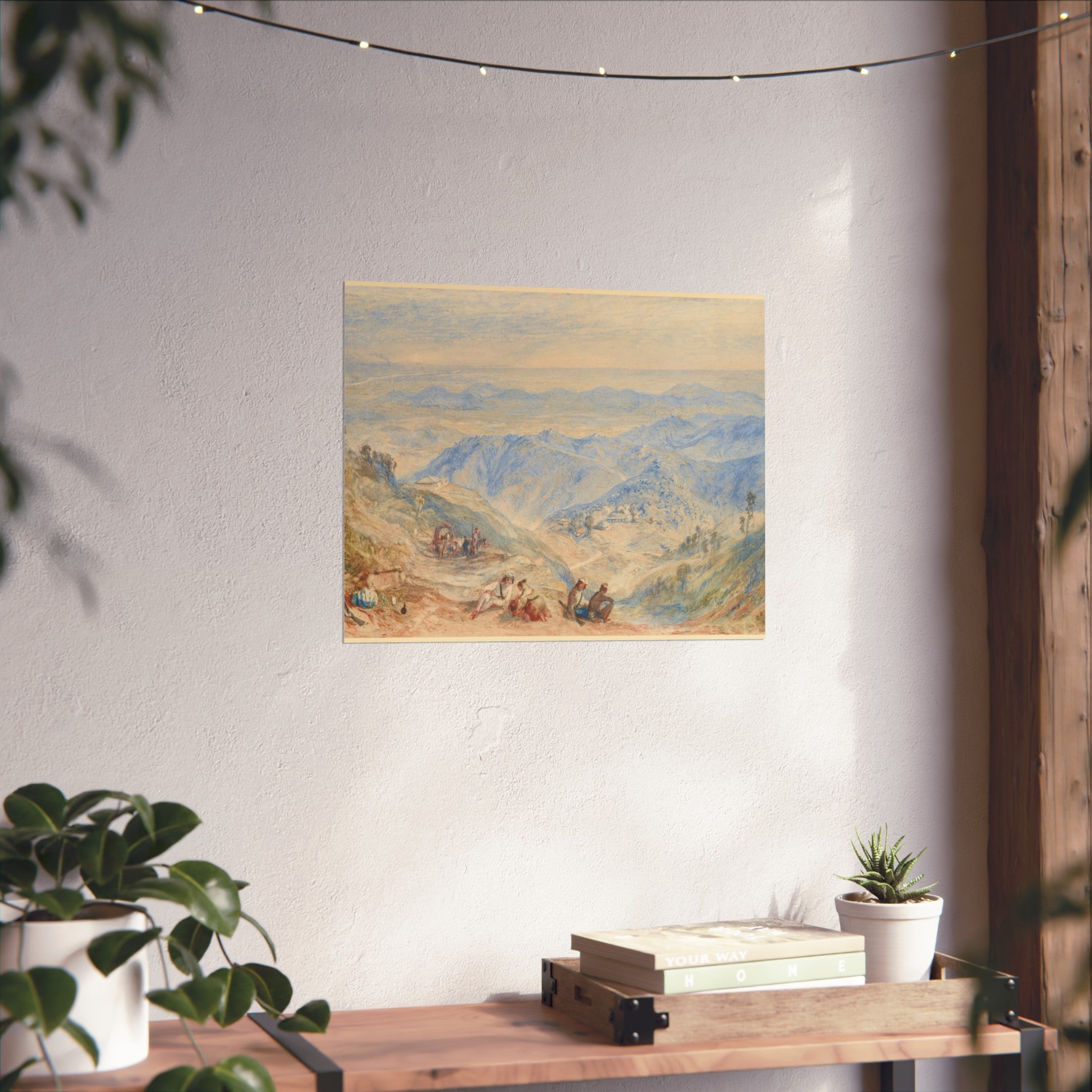 Joseph Mallord William Turner - Mussooree and the Dhoon from Landour | Fine Art Poster