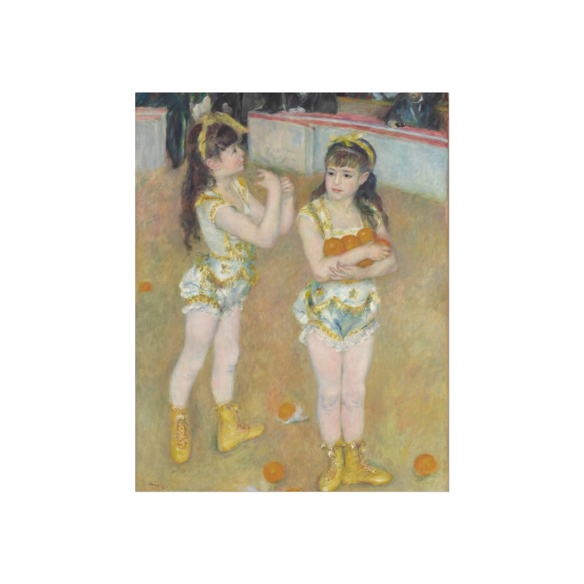 Pierre-Auguste Renoir - Acrobats at the Cirque Fernando | Fine Art Poster