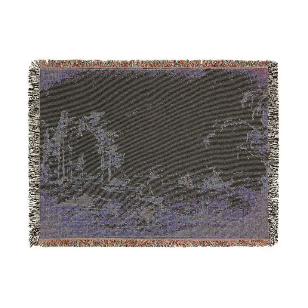 Francesco Guardi - Capriccio with a Squall on the Lagoon | Woven Tapestry Blanket