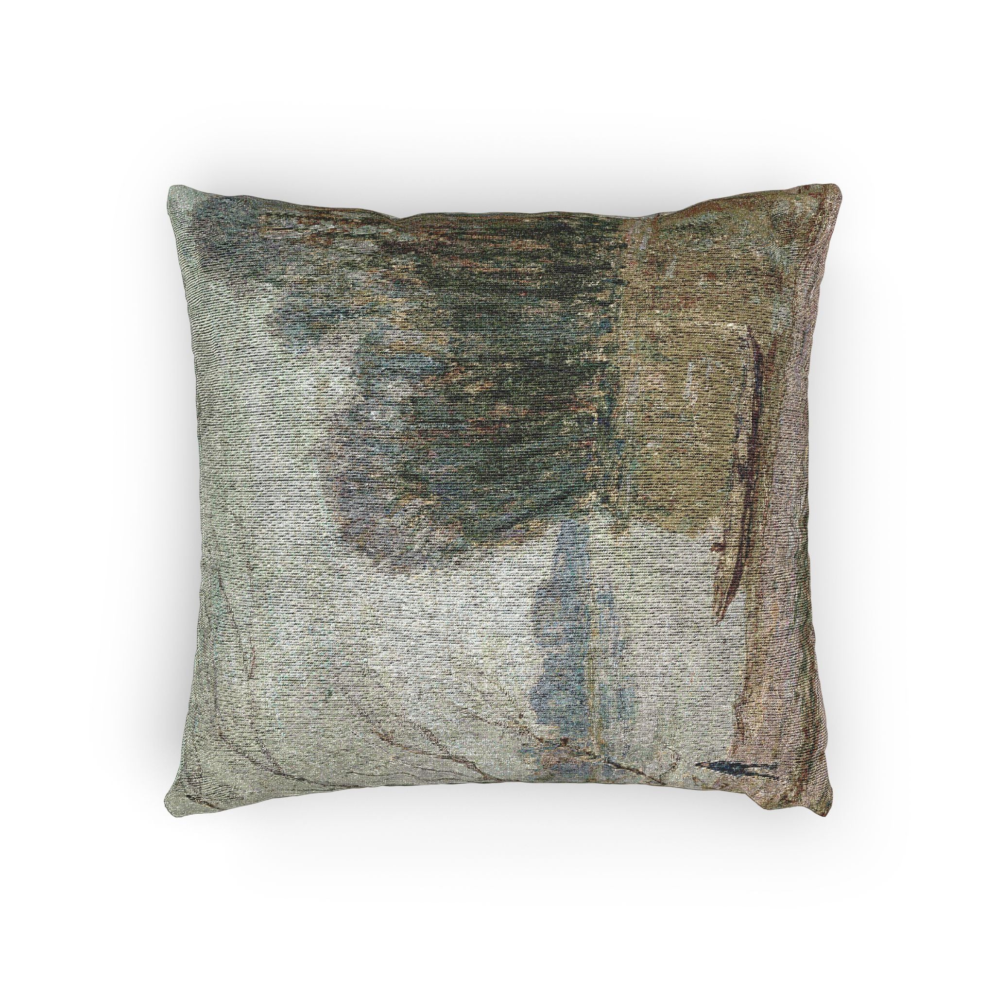 Alfred Sisley - The Loire | Woven Pillow