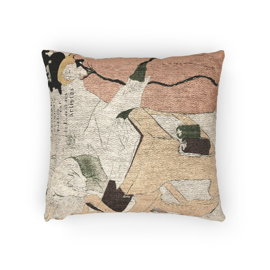Henri de Toulouse-Lautrec - Cover for the first album of L'Estampe originale | Woven Pillow