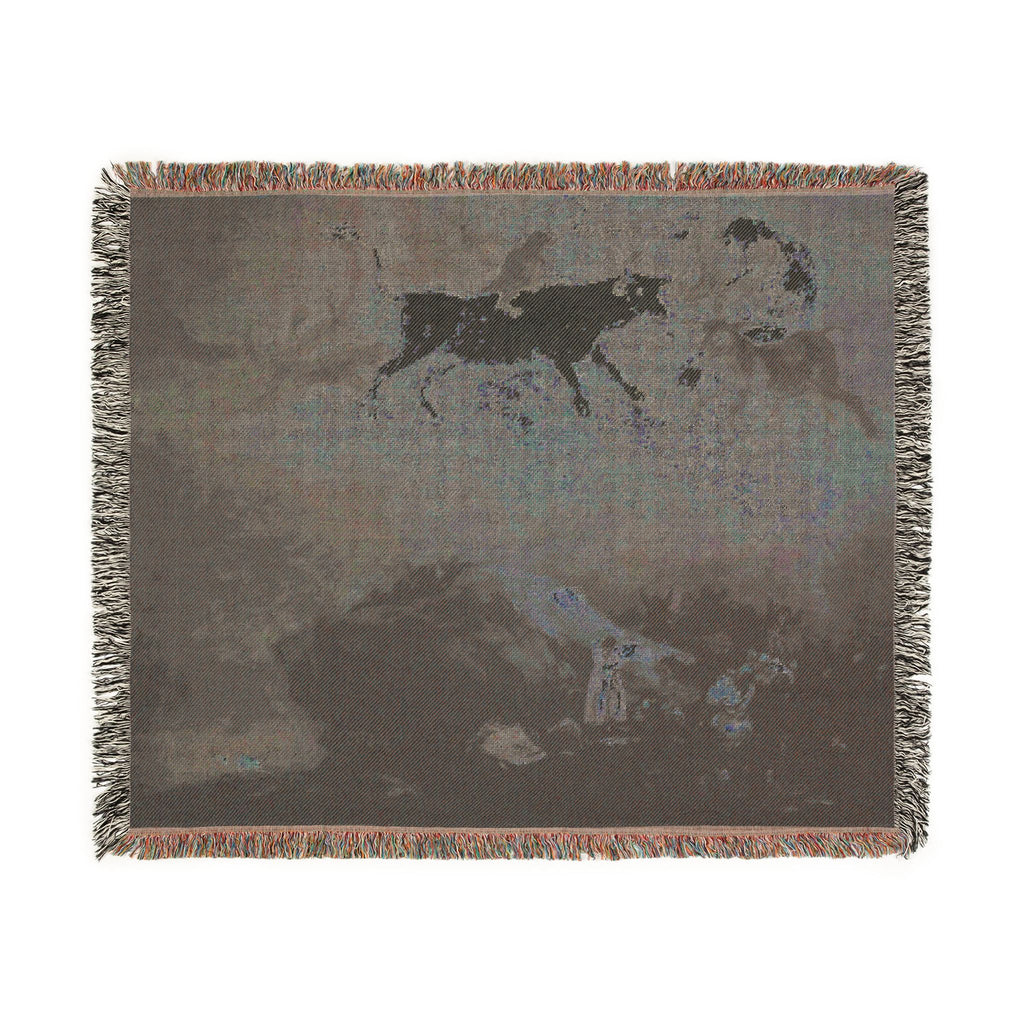 (Agen) Caprice - Francisco de Goya 1818-1819 - Musée des Beaux-Arts d'Agen | Woven Tapestry Blanket