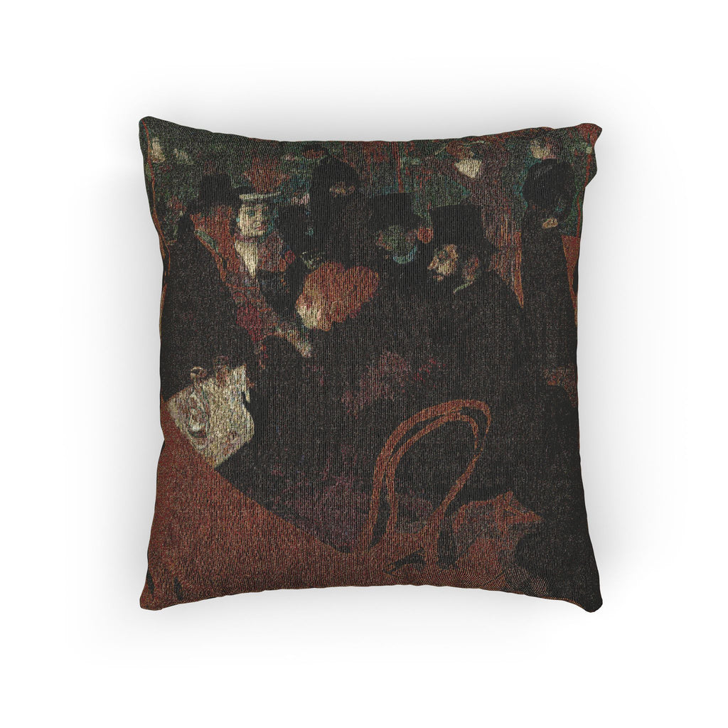 Henri de Toulouse-Lautrec - At the Moulin Rouge | Woven Pillow