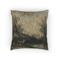 John Constable - Landscape with Cows | Woven Pillow