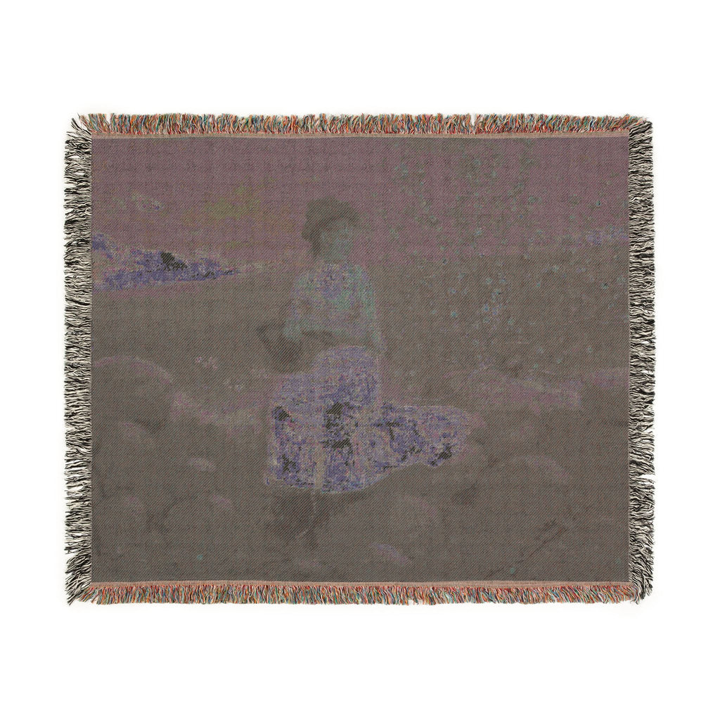 Winslow Homer - Peach Blossoms | Woven Tapestry Blanket