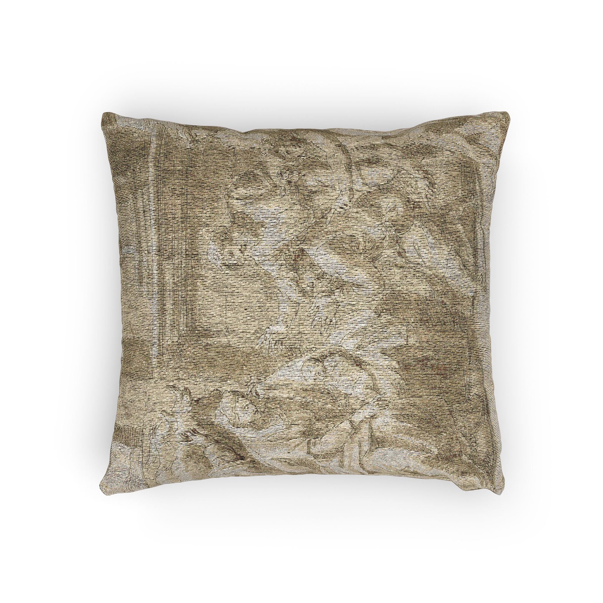 Nicolas Poussin - Adoration of the Shepherds | Woven Pillow