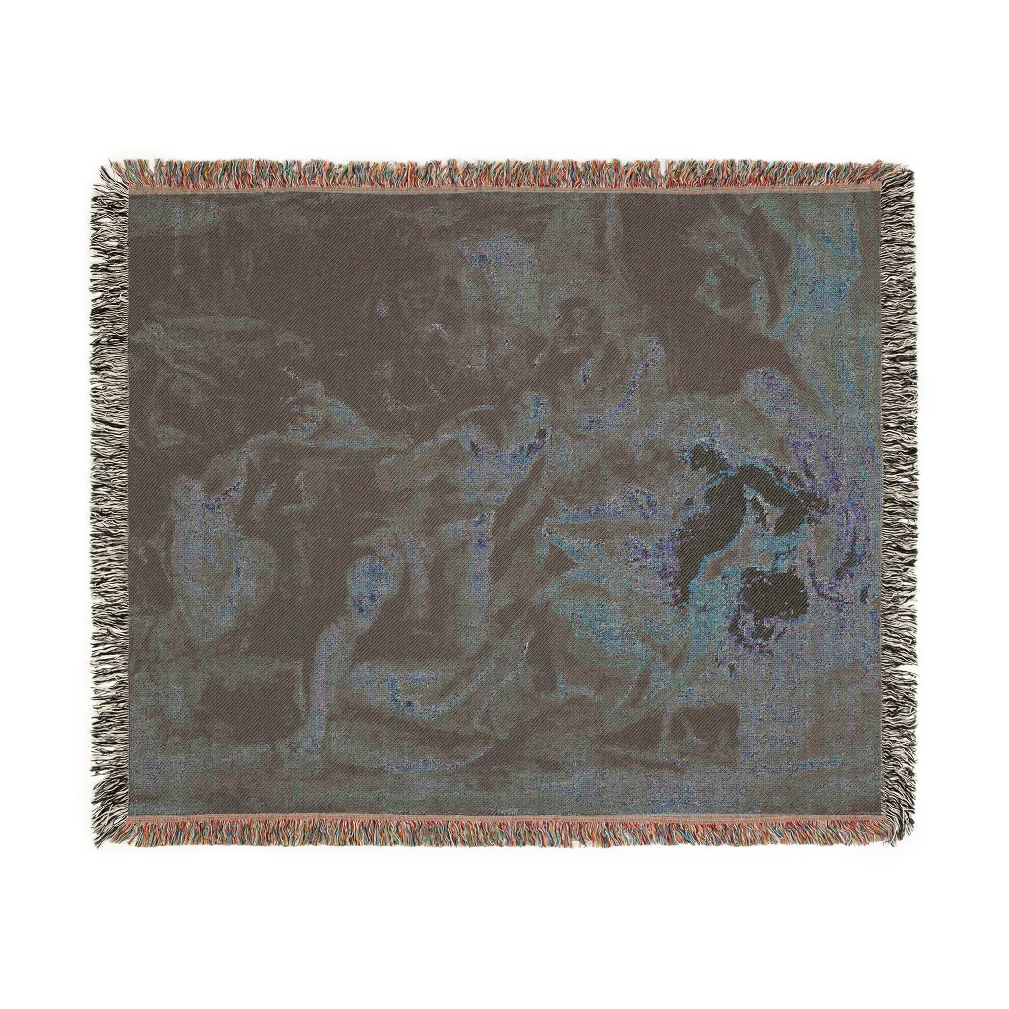Peter Paul Rubens - The Capture of Samson | Woven Tapestry Blanket