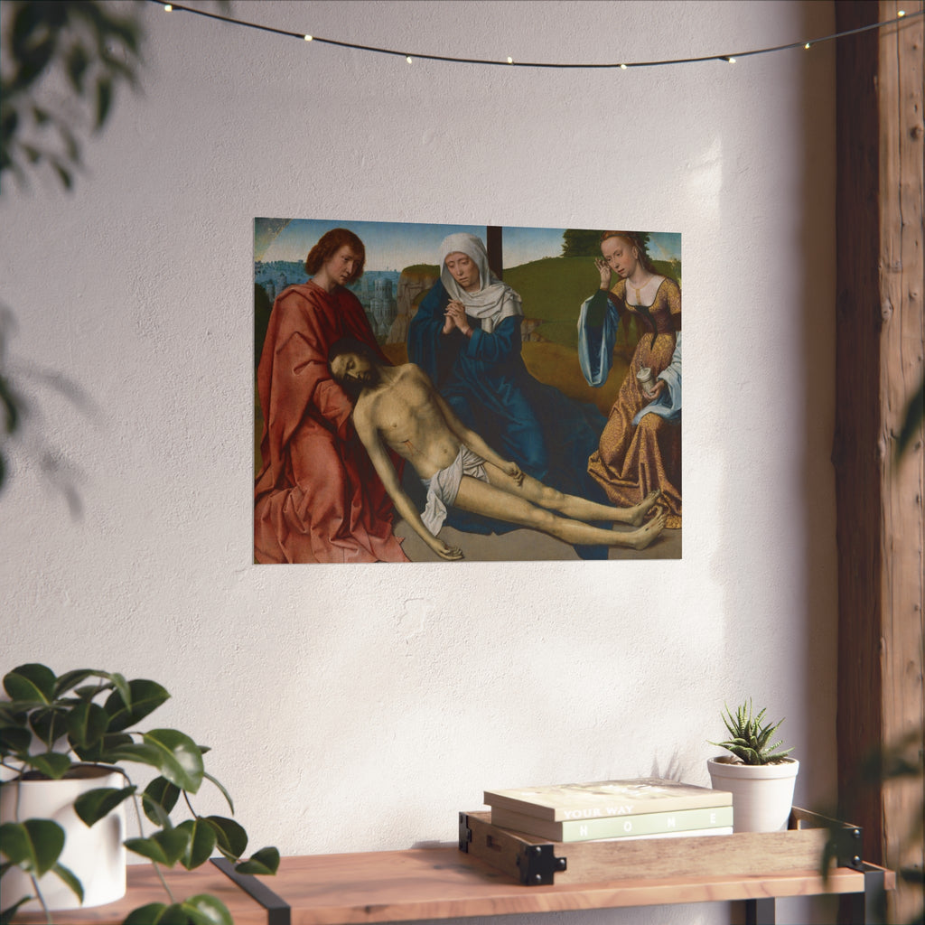 Gerard David - Lamentation over the Body of Christ | Fine Art Poster