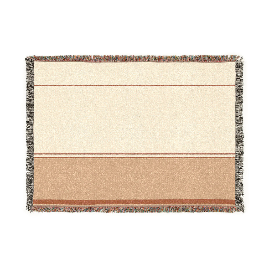 Ember Throw — Warm White · Honey · Clay