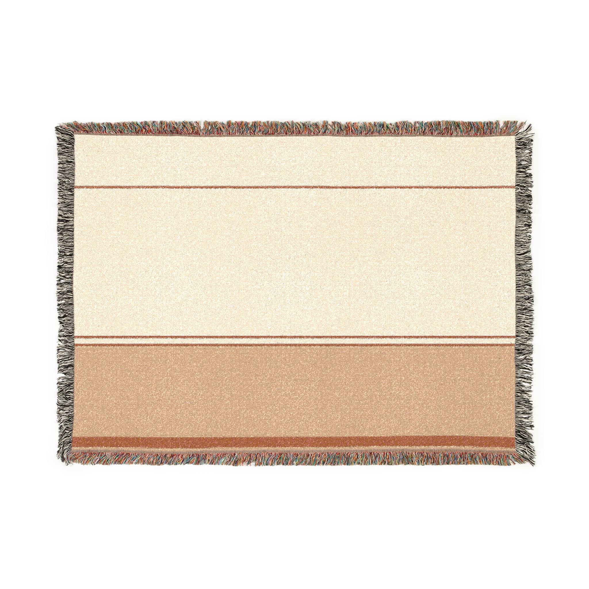 Ember Throw — Warm White · Honey · Clay