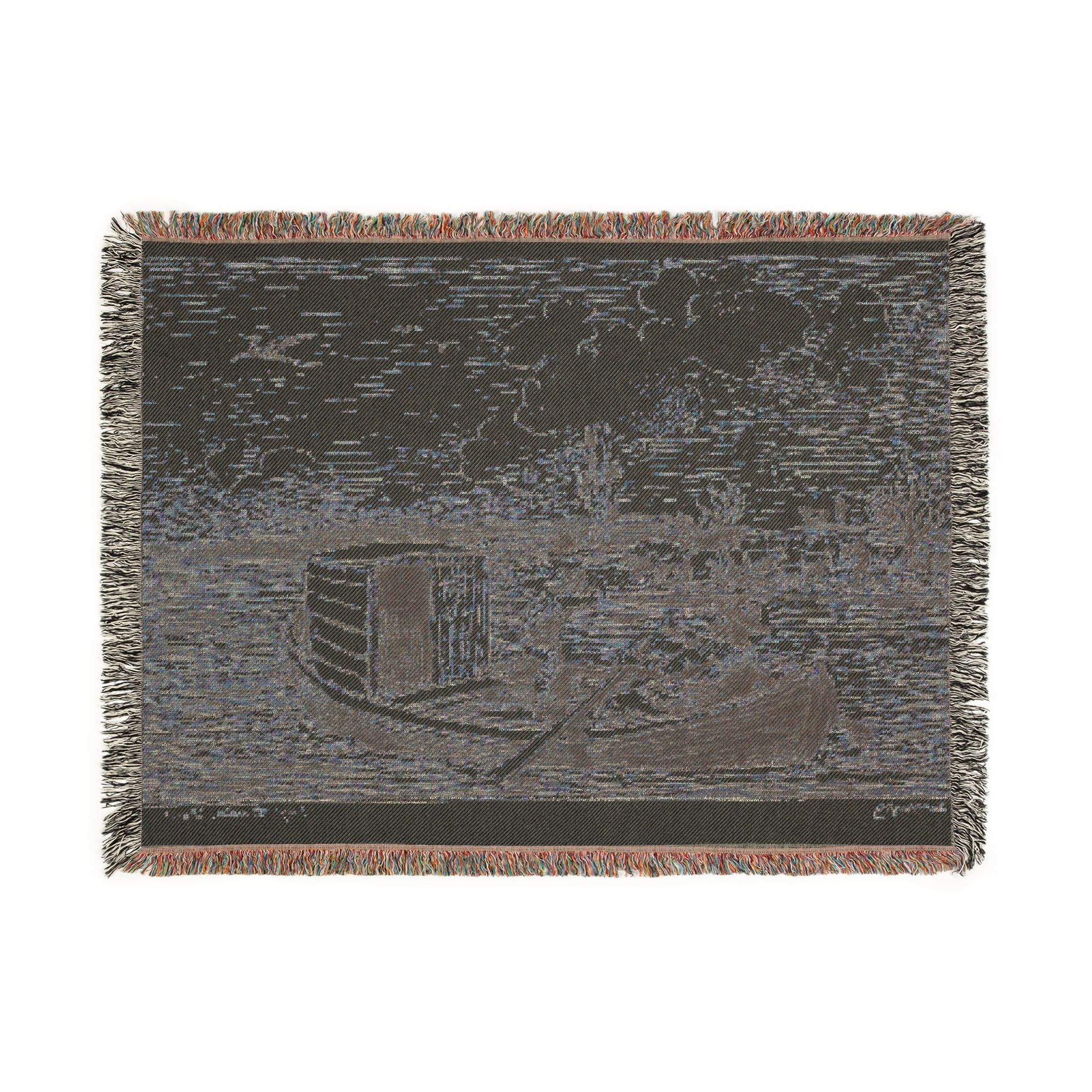 Charles François Daubigny - Cambronne's Word | Woven Tapestry Blanket