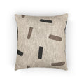 Hearth Brush Marks Woven Pillow