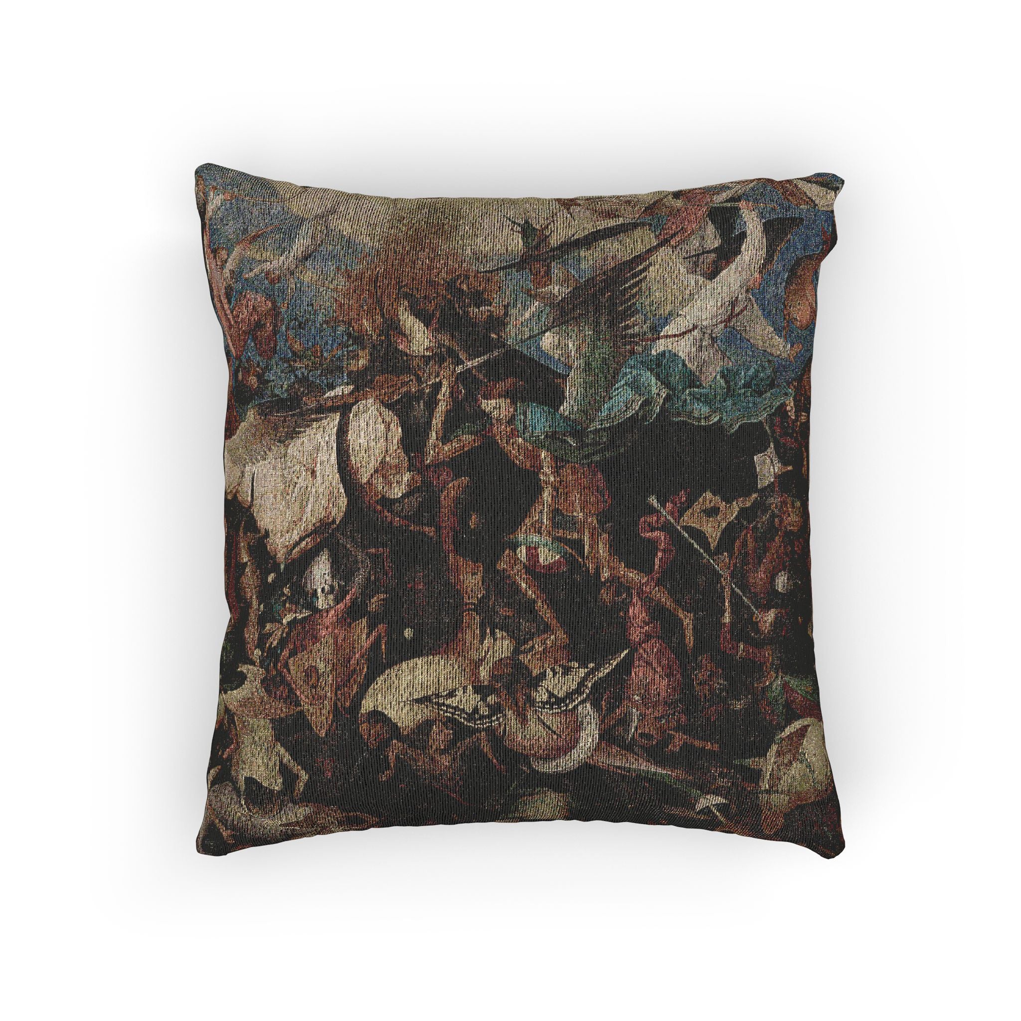 Pieter Bruegel the Elder - The Fall of the Rebel Angels - Google Art Project | Woven Pillow