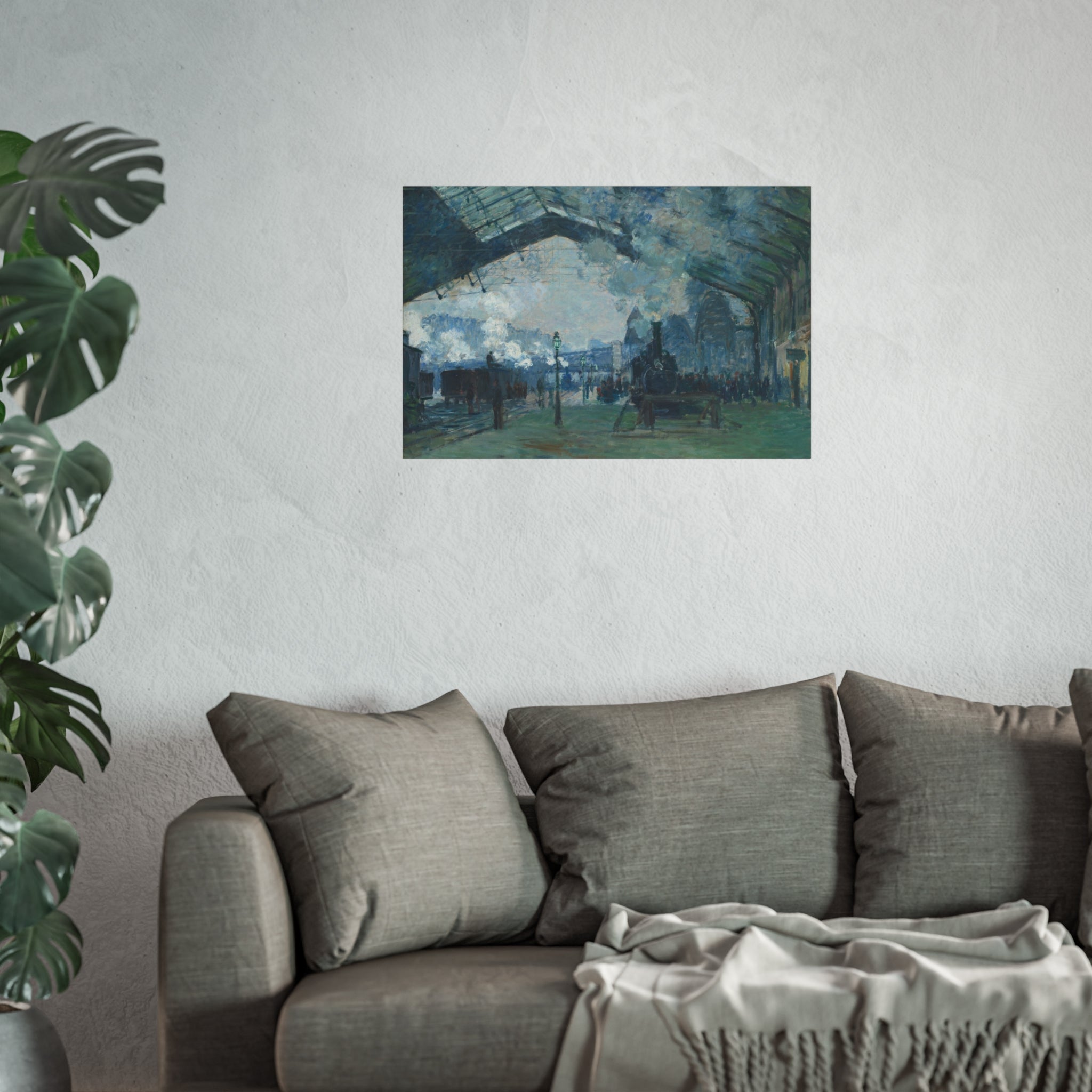 Claude Monet - Gare Saint-Lazare | Fine Art Poster