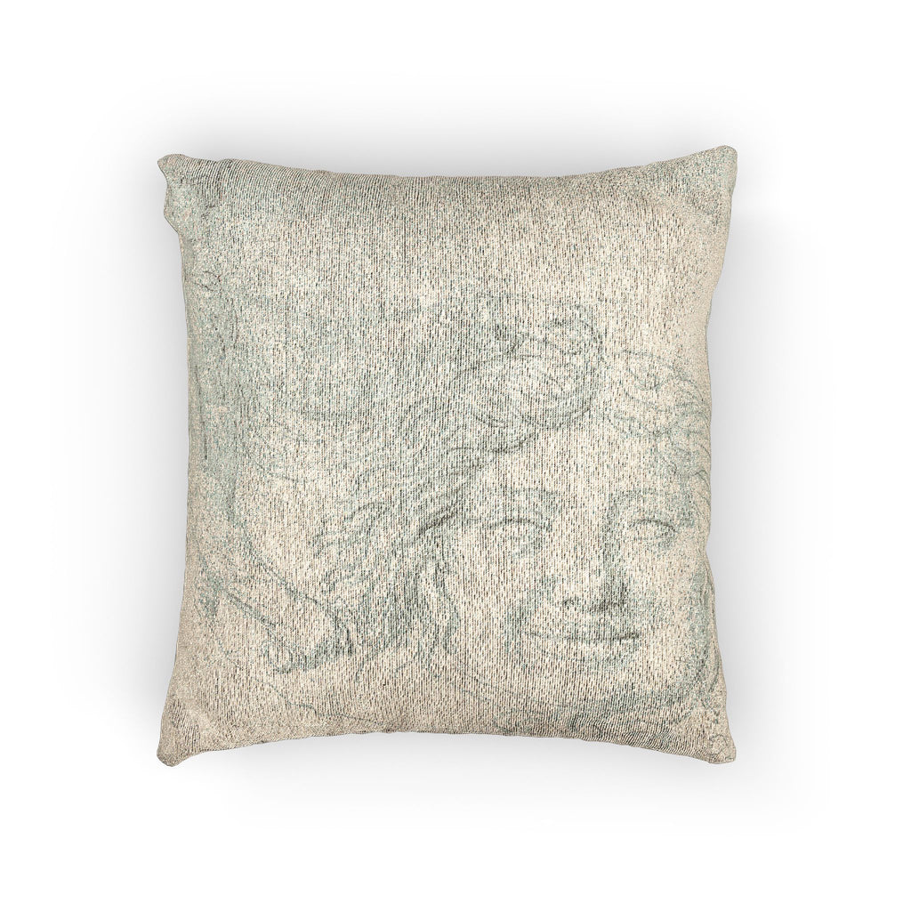 Style of Jacques Louis David - Perseus and the Gorgon's Head | Woven Pillow