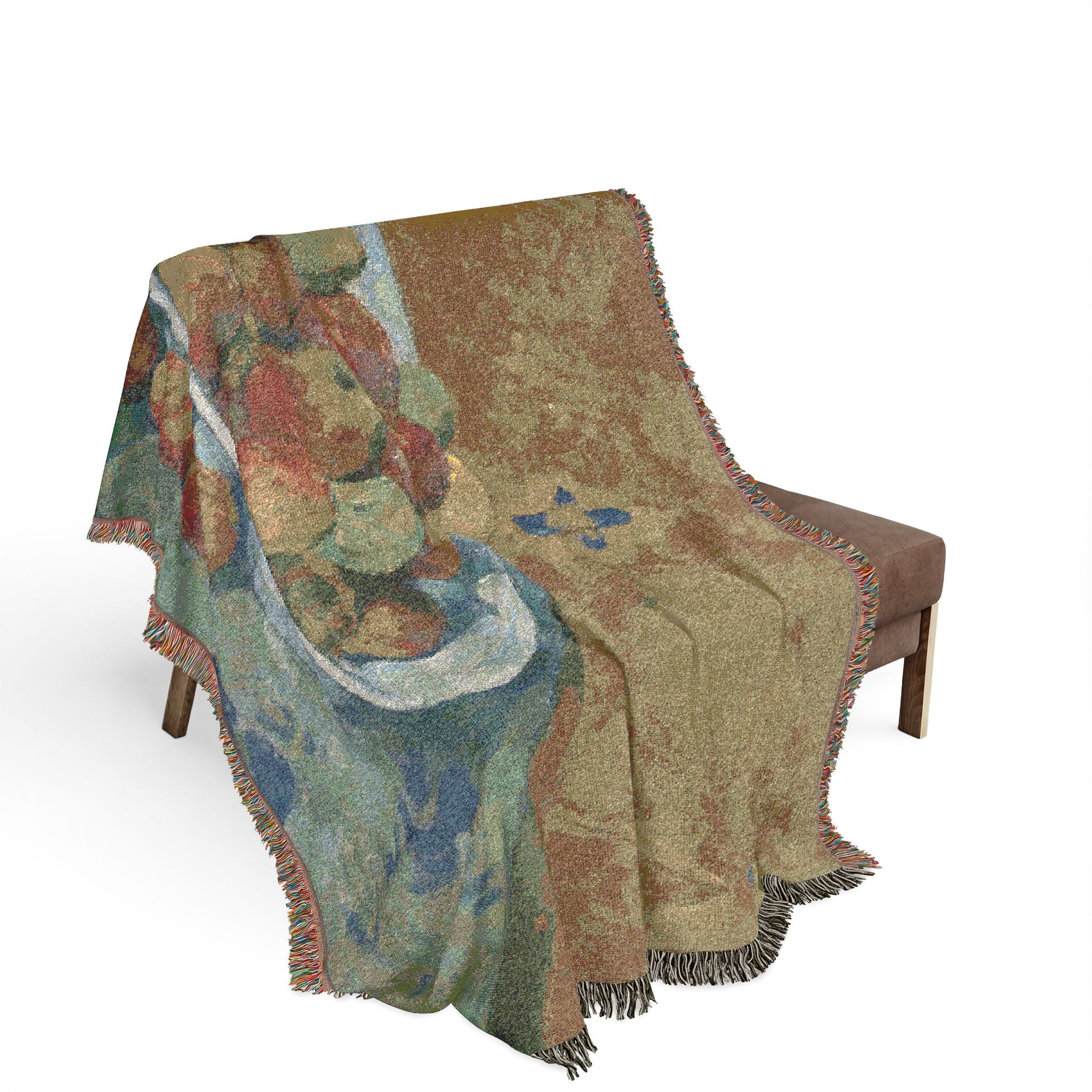 The Plate of Apples Paul Cézanne Tapestry Blanket