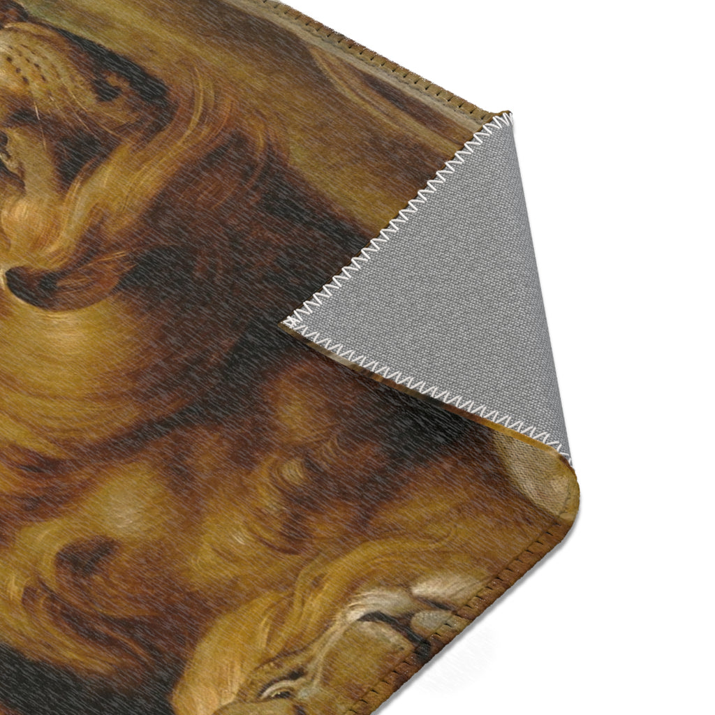 Sir Peter Paul Rubens - Daniel in the Lions' Den - Google Art Project | Area Rug