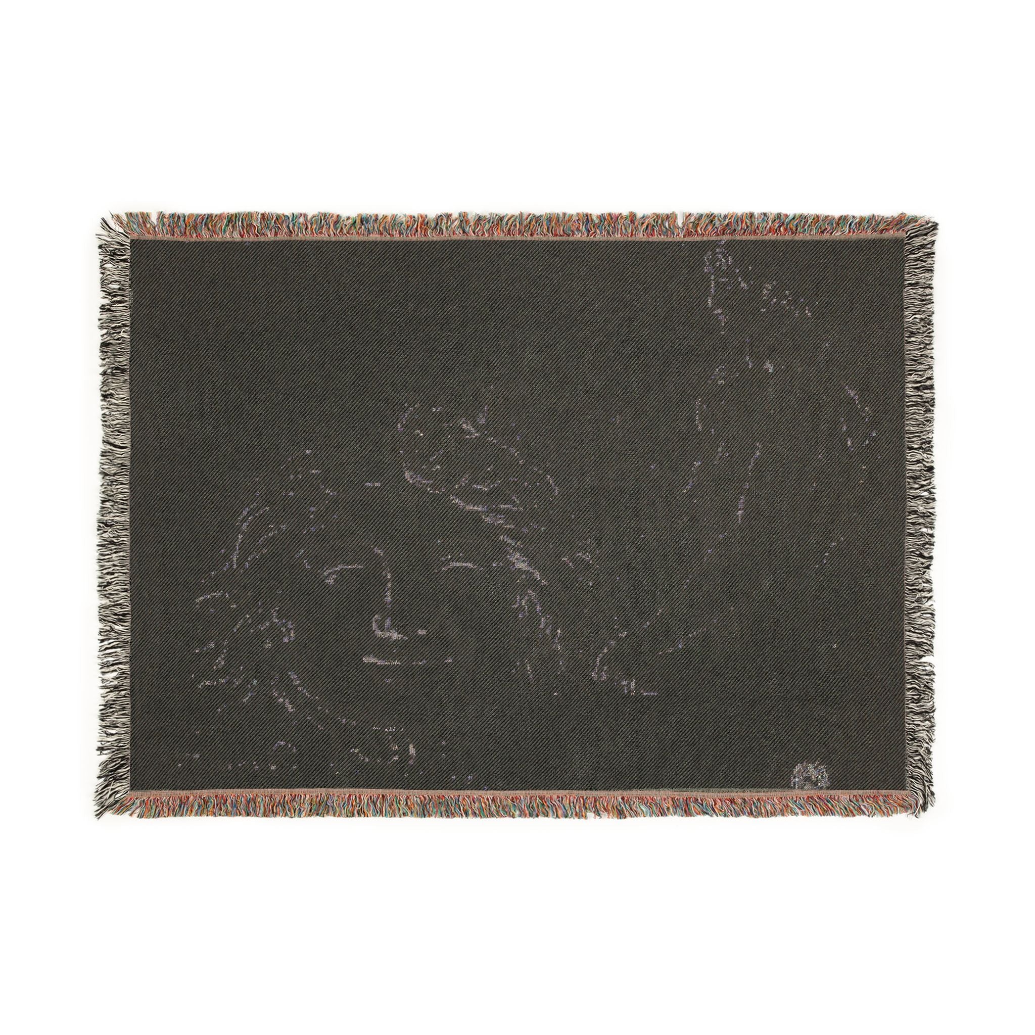 Style of Jacques Louis David - Perseus and the Gorgon's Head | Woven Tapestry Blanket