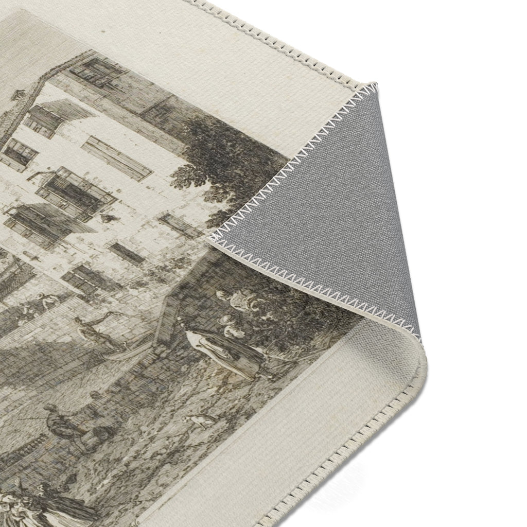 Canaletto - Le Porte Del Dolo, from Vedute | Area Rug