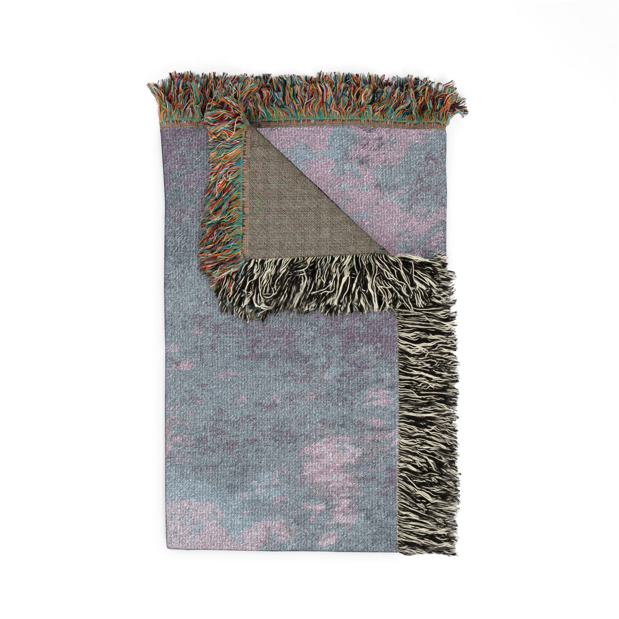 Claude Monet - Branch of the Seine near Giverny (Mist) | Woven Tapestry Blanket