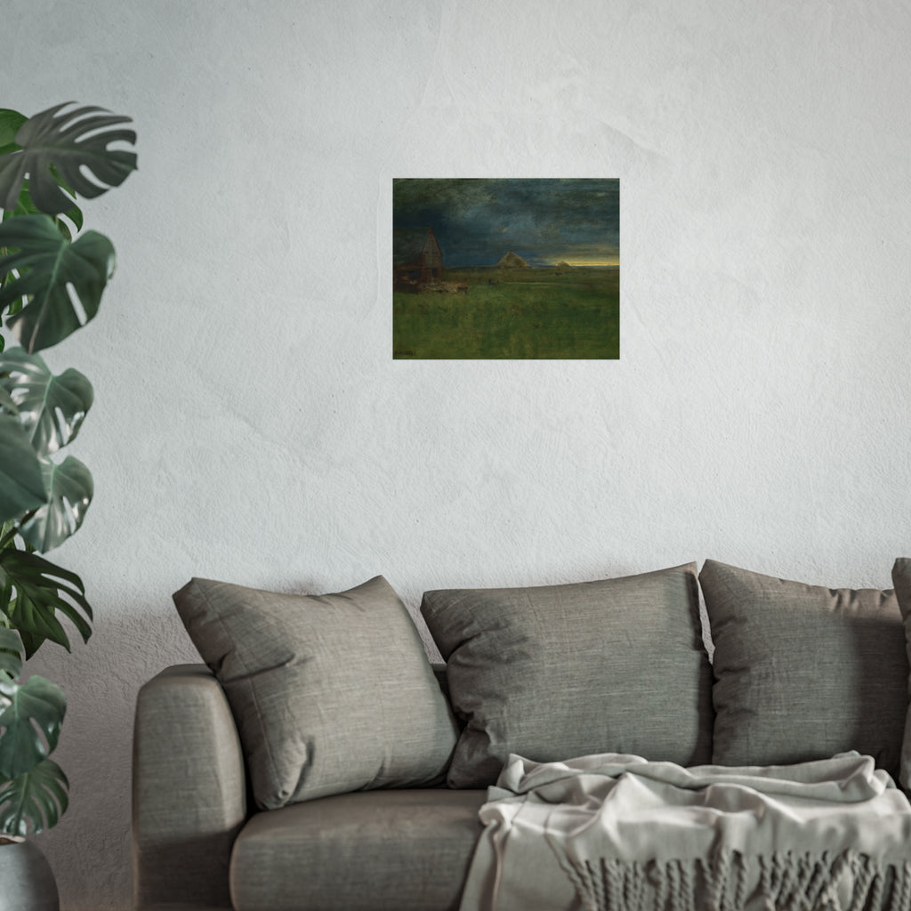 George Inness - The Lonely Farm, Nantucket | Fine Art Poster