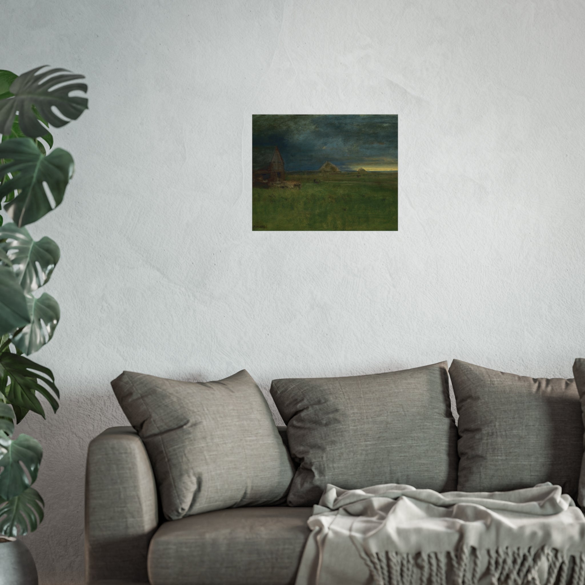 George Inness - The Lonely Farm, Nantucket | Fine Art Poster