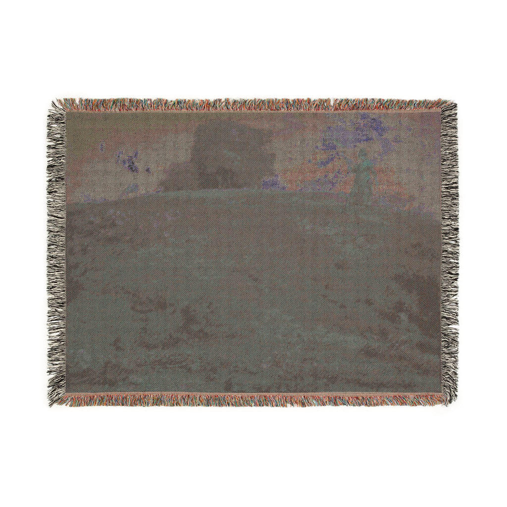 Jean François Millet - In the Auvergne | Woven Tapestry Blanket