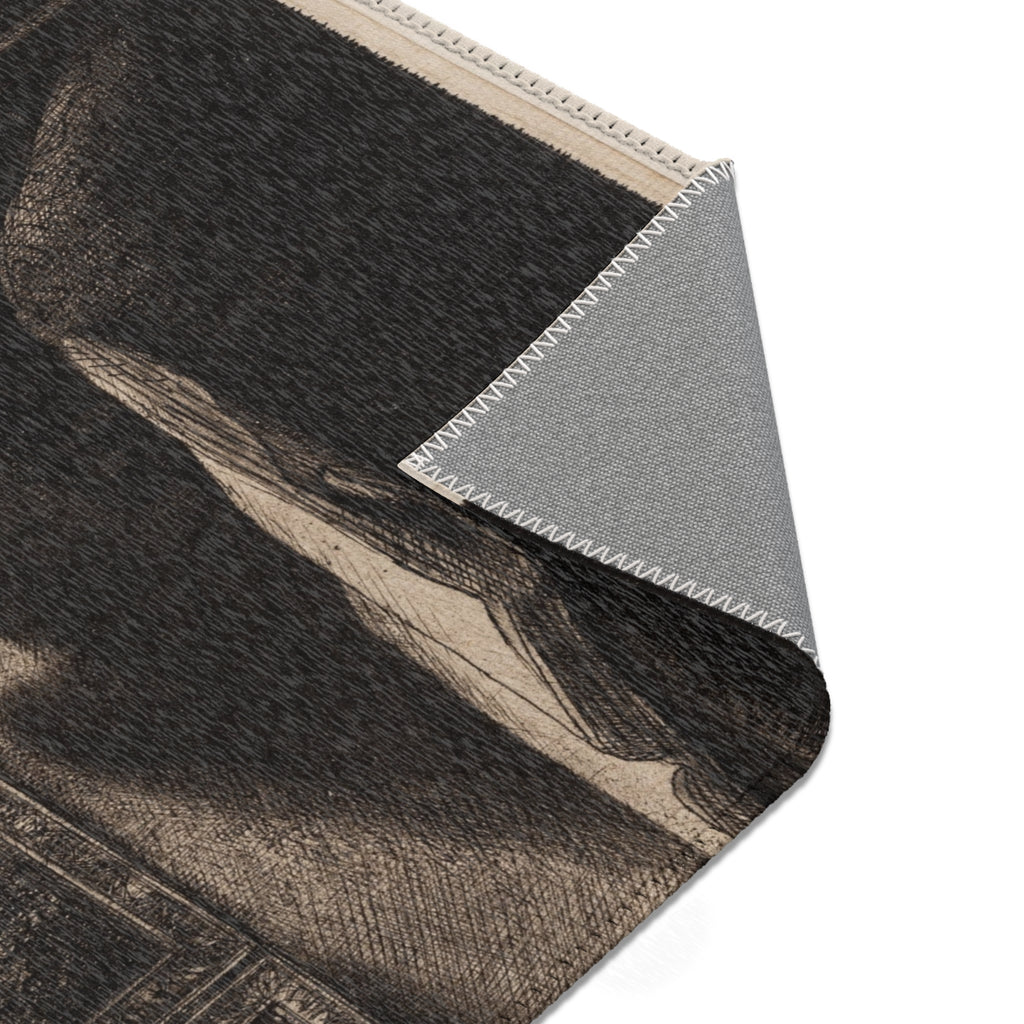 Rembrandt van Rijn - Abraham Francen, Apothecary | Area Rug