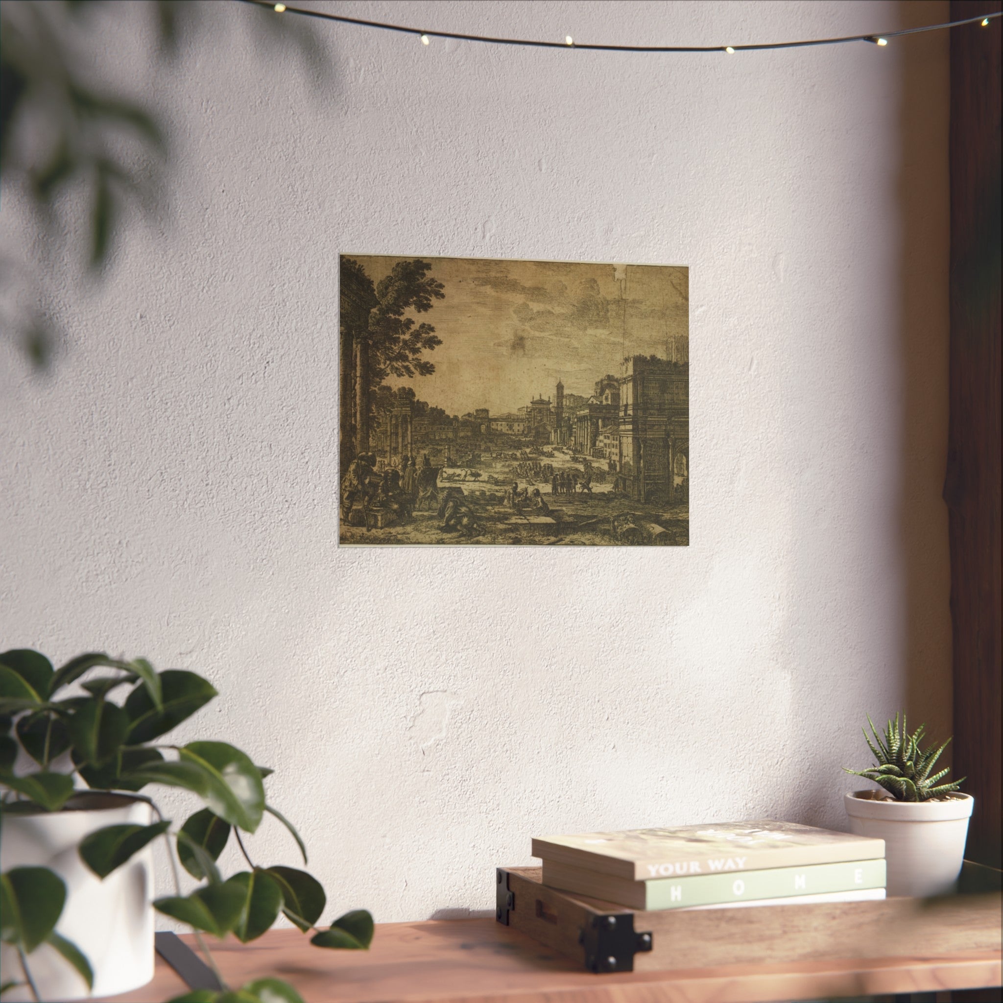 Claude Lorrain - The Roman Forum | Fine Art Poster