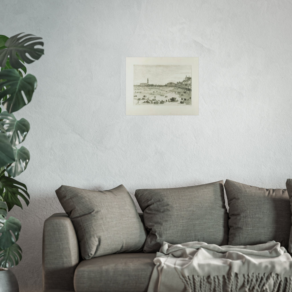 Canaletto - Prà della Valle, from Vedute | Fine Art Poster