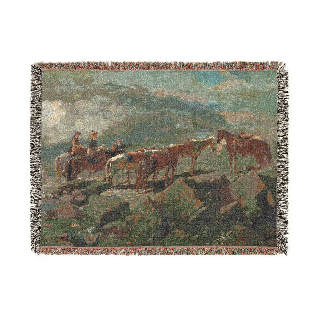 Winslow Homer - Mount Washington | Woven Tapestry Blanket