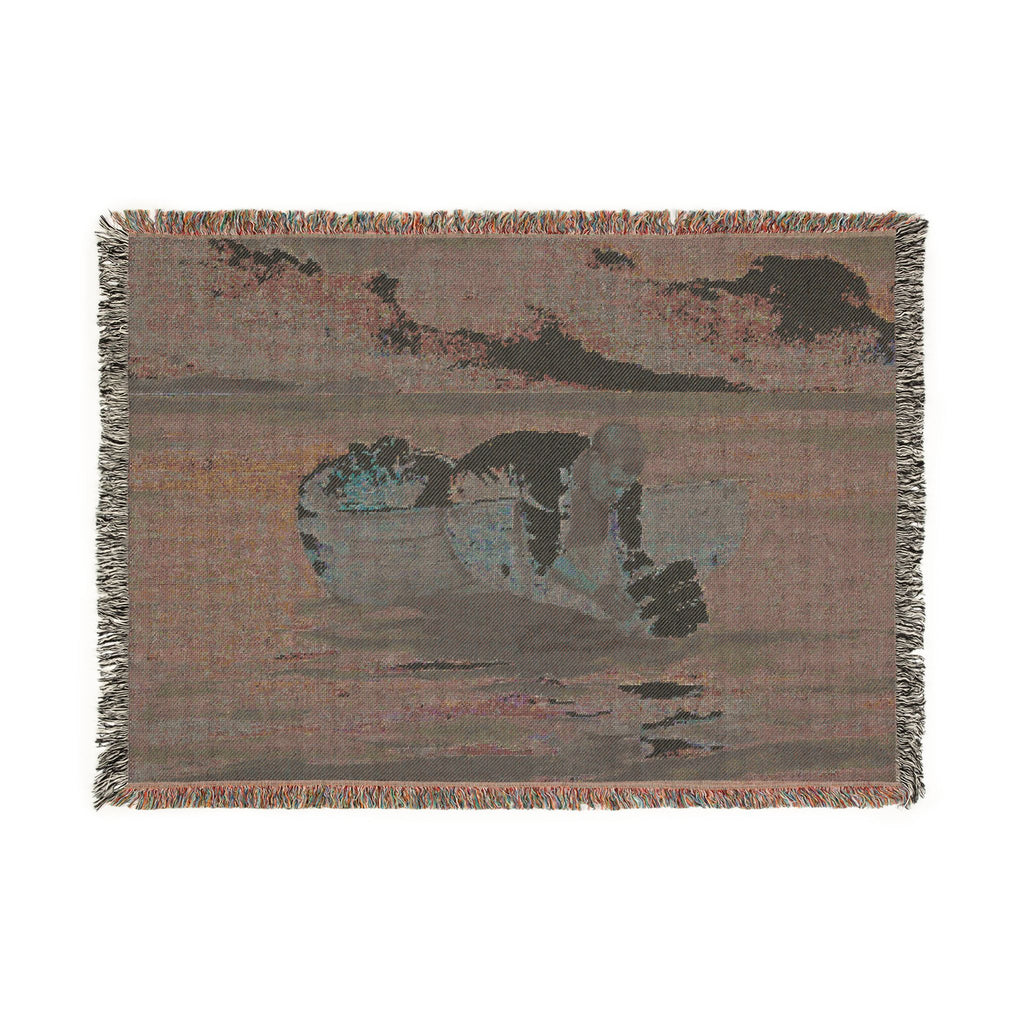 Winslow Homer - The Water Fan | Woven Tapestry Blanket