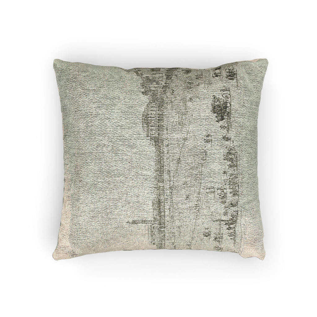 Canaletto - Prà della Valle, from Vedute | Woven Pillow