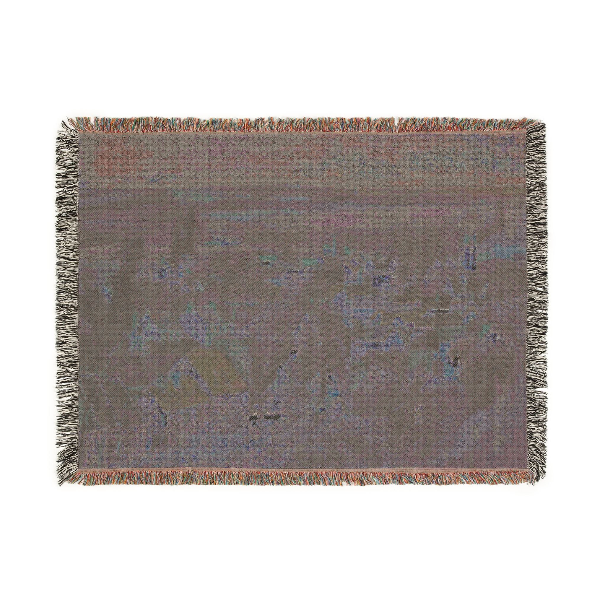 Paul Cezanne - Auvers, Panoramic View | Woven Tapestry Blanket