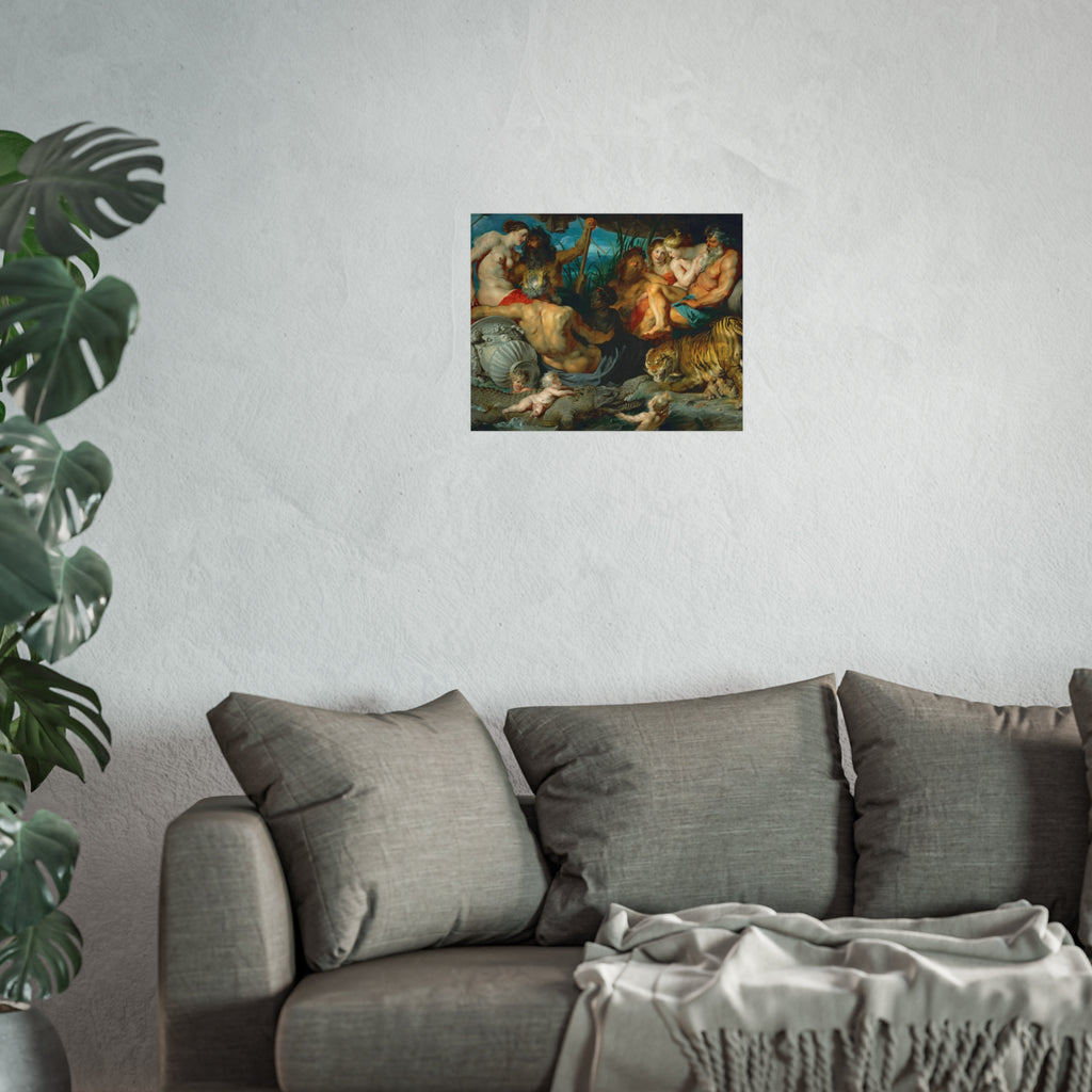 Peter Paul Rubens - The Four Continents | Fine Art Poster