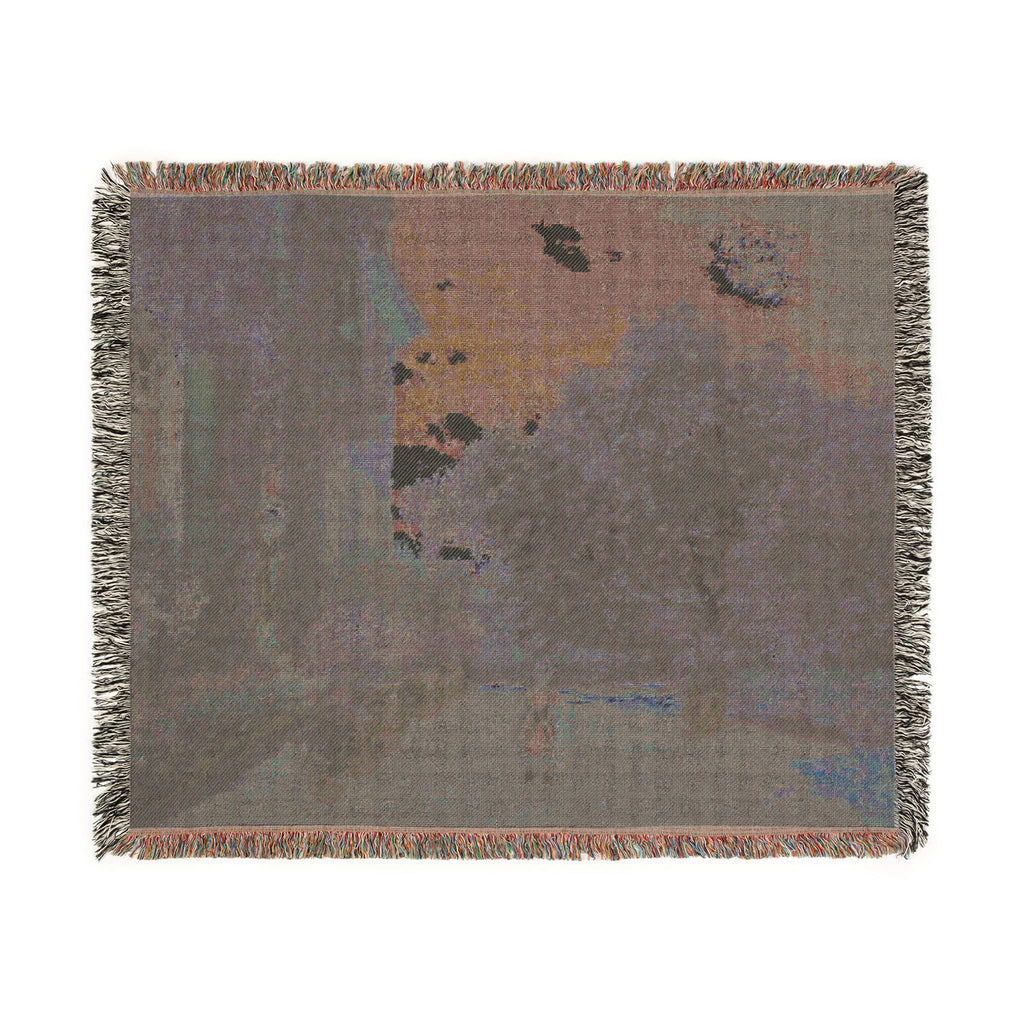 Claude Monet - The Artist's House at Argenteuil | Woven Tapestry Blanket