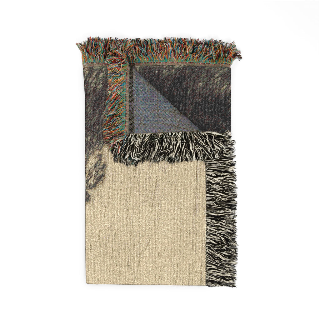 Jean Baptiste Camille Corot - Wooded Countryside | Woven Tapestry Blanket