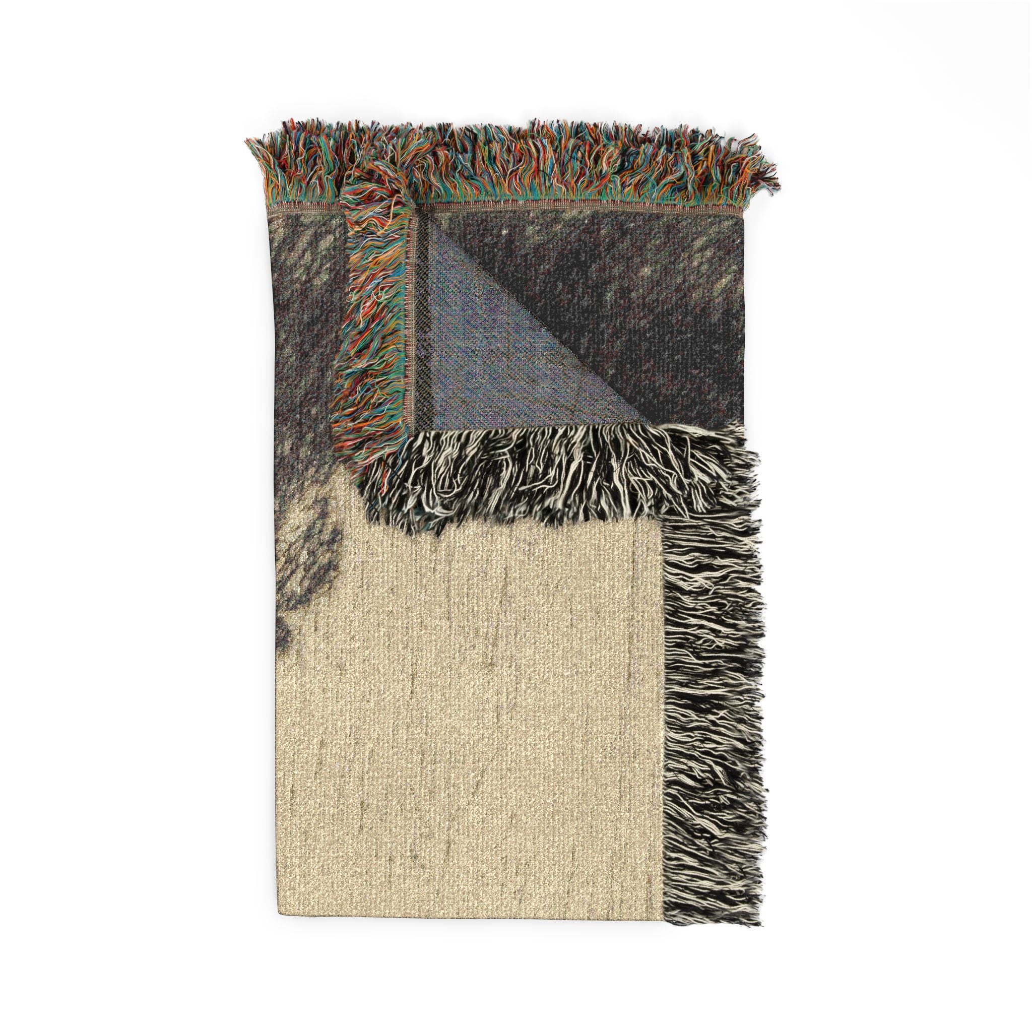 Jean Baptiste Camille Corot - Wooded Countryside | Woven Tapestry Blanket