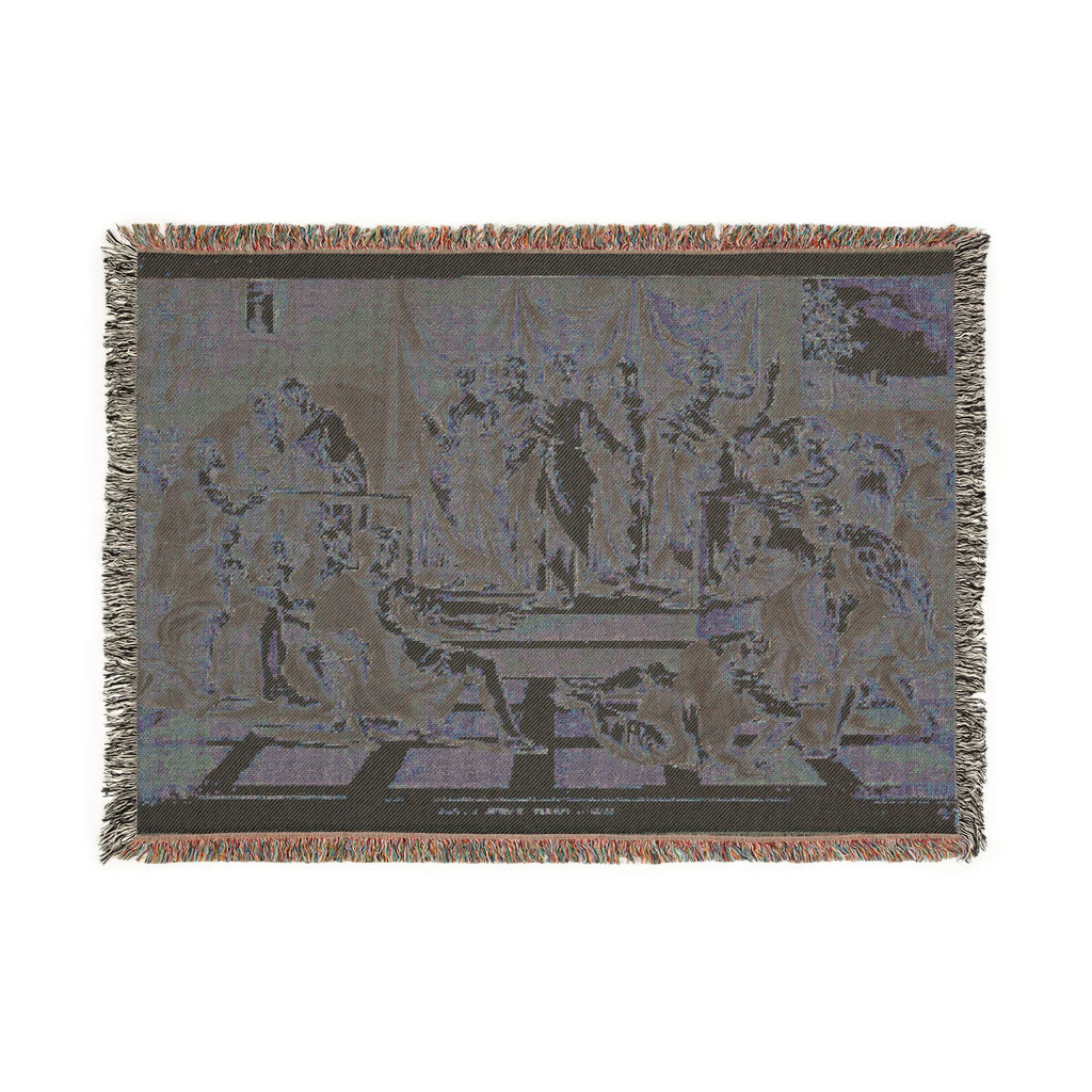 John Constable - Death of Ananias | Woven Tapestry Blanket