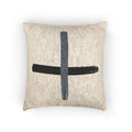 Inkwell Crossed Strokes Woven Pillow