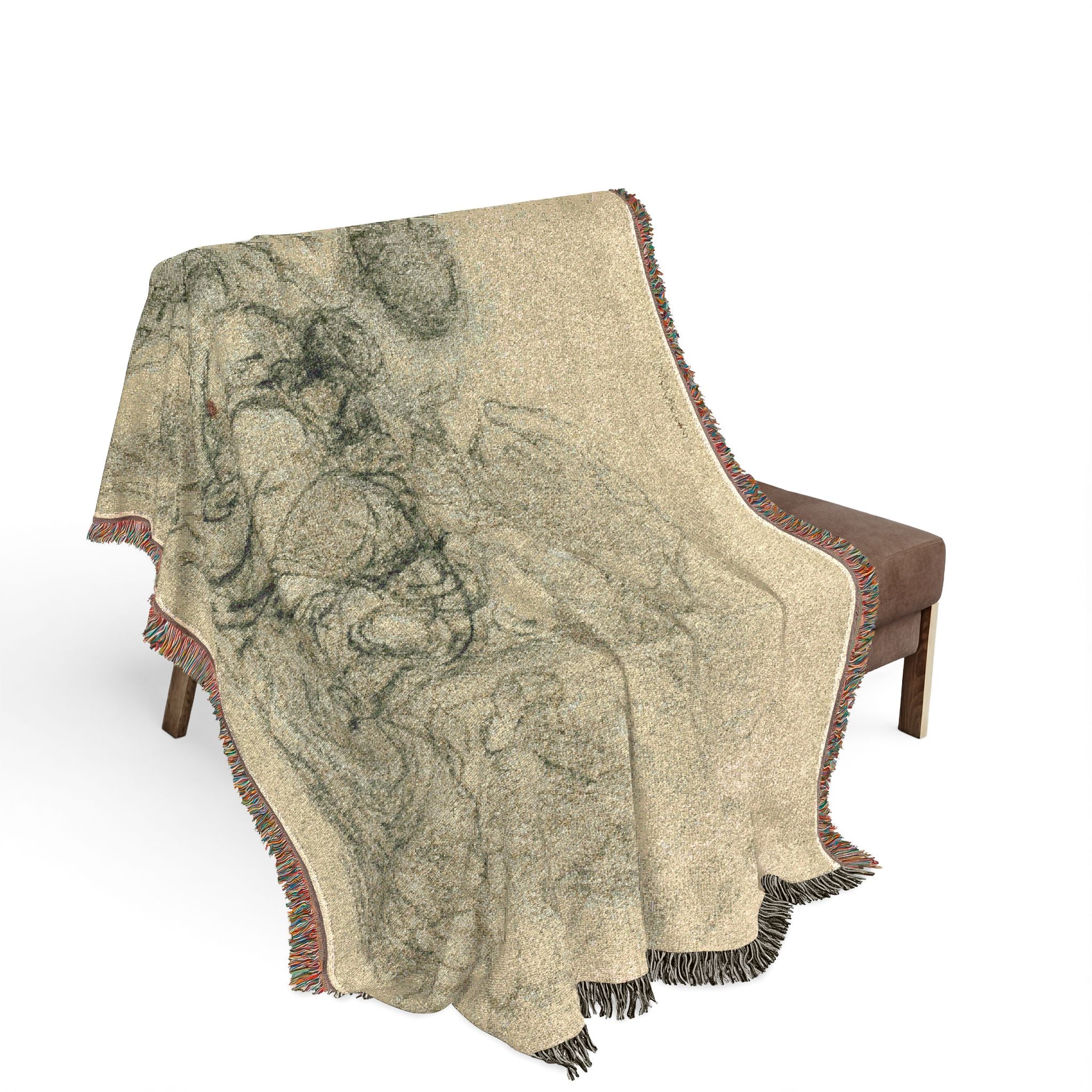Circle of Titian - Massacre of the Innocents | Woven Tapestry Blanket