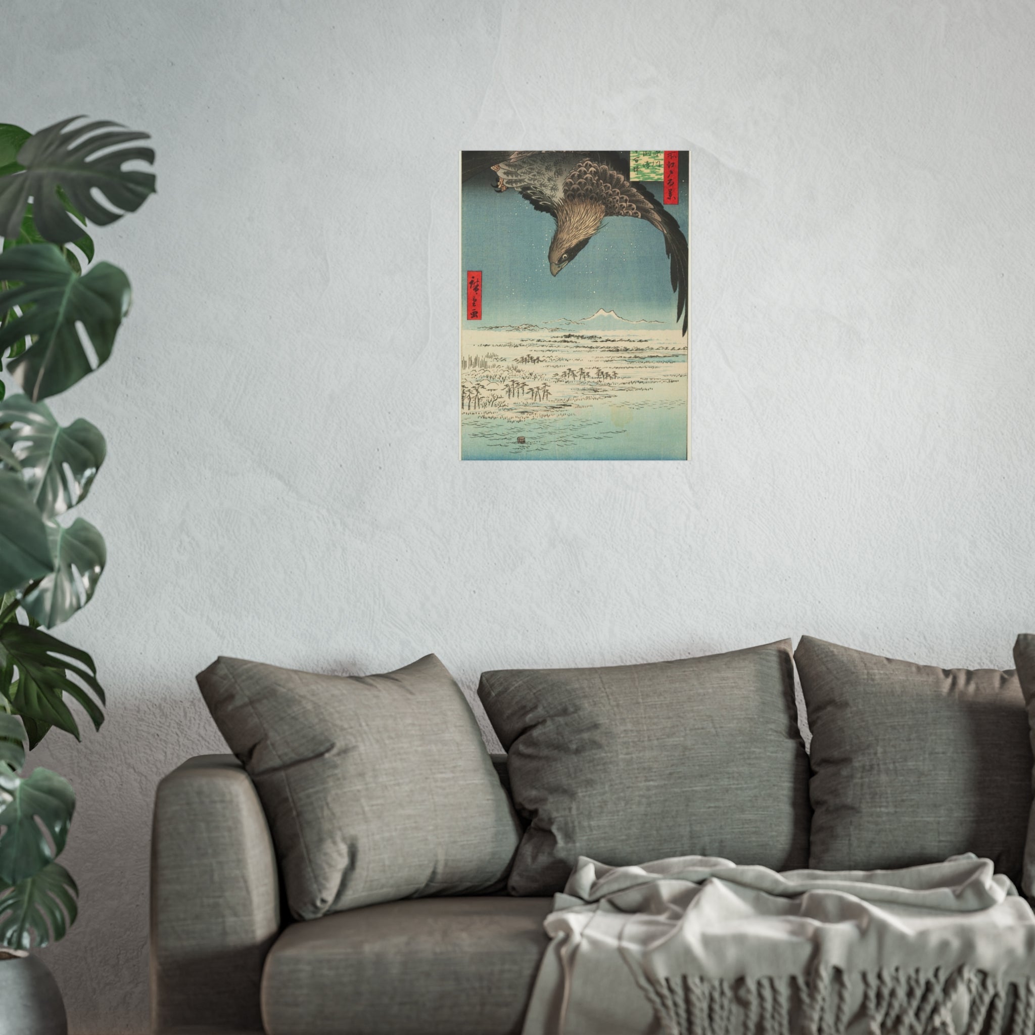Utagawa Hiroshige - Fukagawa Susaki and Jumantsubo | Fine Art Poster