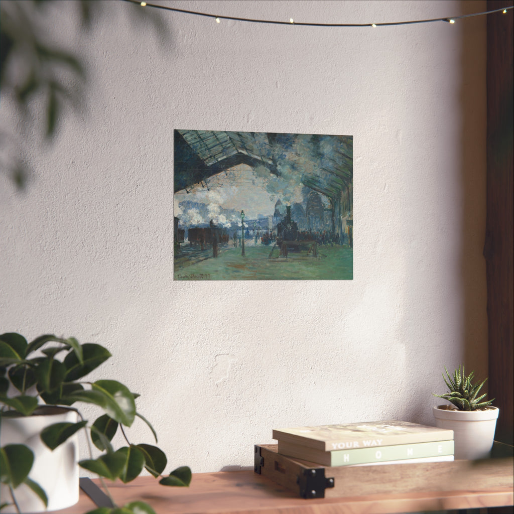 Claude Monet - Gare Saint-Lazare | Fine Art Poster
