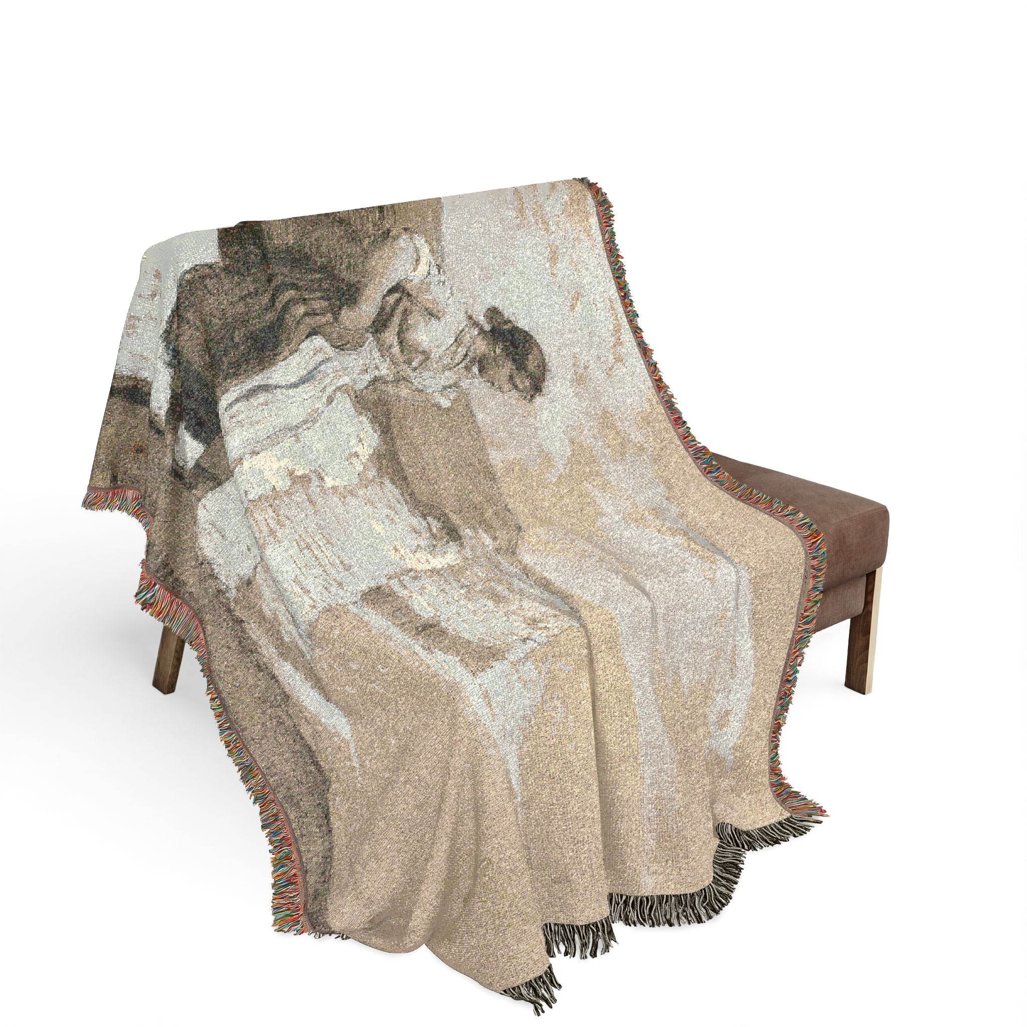 Flamborough Head, England Winslow Homer Tapestry Blanket