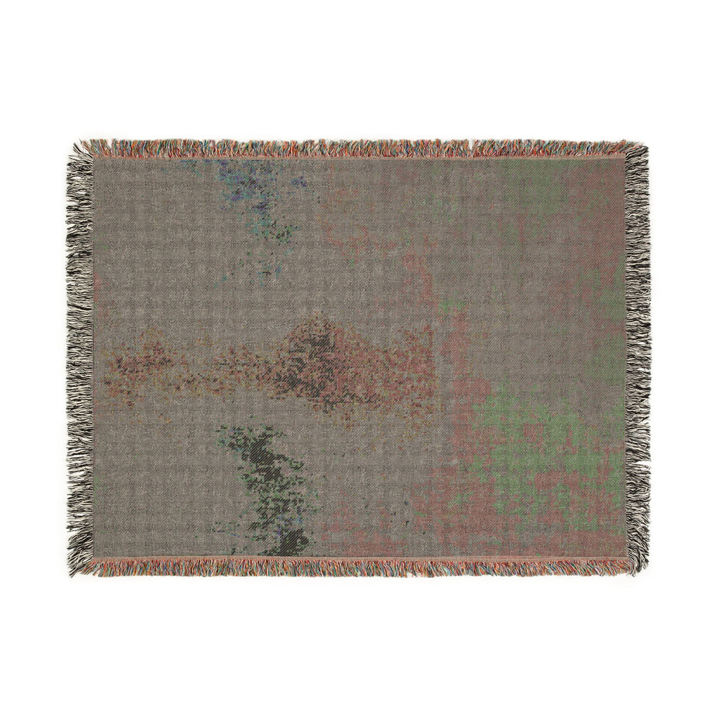 Claude Monet - Branch of the Seine near Giverny (Mist) | Woven Tapestry Blanket