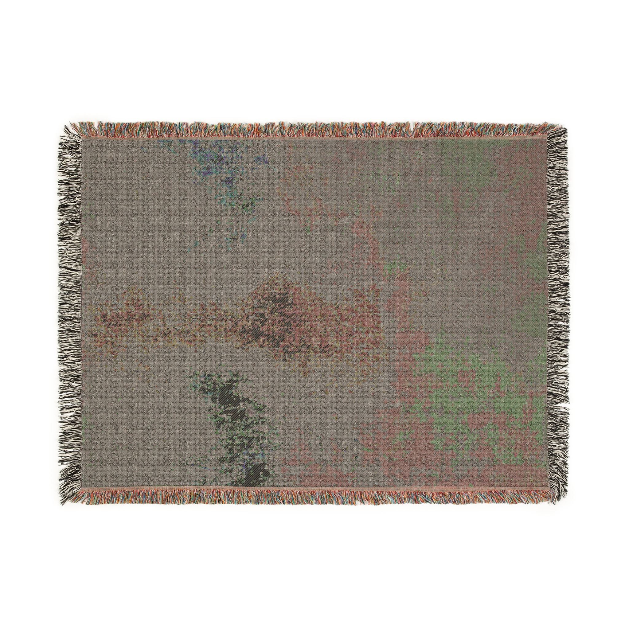 Claude Monet - Branch of the Seine near Giverny (Mist) | Woven Tapestry Blanket