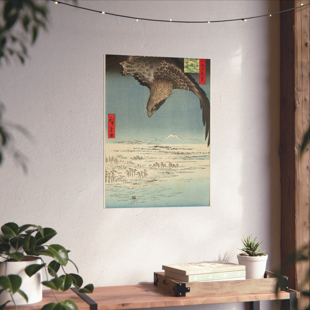 Utagawa Hiroshige - Fukagawa Susaki and Jumantsubo | Fine Art Poster
