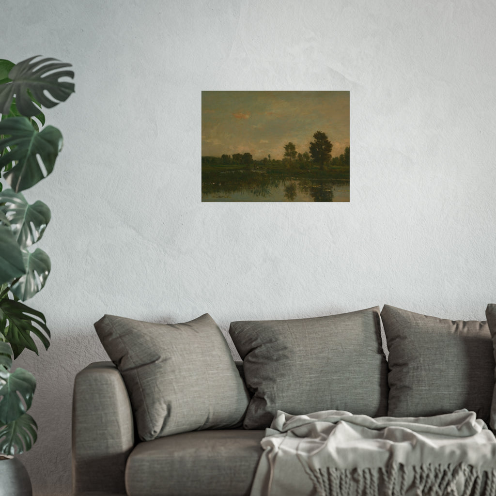 Charles François Daubigny - The Marsh | Fine Art Poster