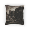 David Lucas - Frontispiece, to Mr. Constable's English Landscape, East Bergholt, Suffolk | Woven Pillow